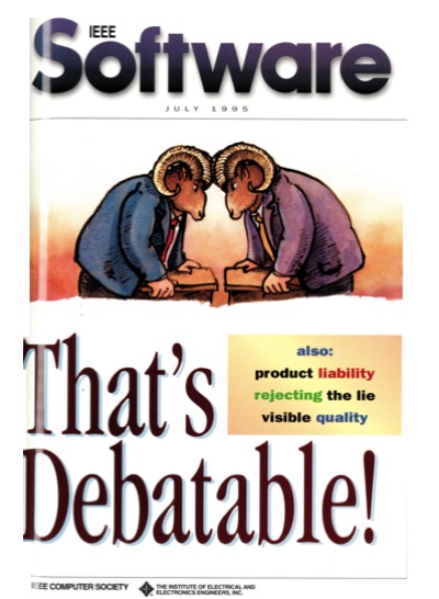 1995, no. 4: debatable development: what should we believe? 1995, no. 4: debatable development: what should we believe?
