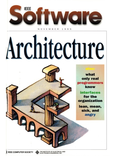 1995, no. 6: the artistry of software architecture 1995, no. 6: the artistry of software architecture