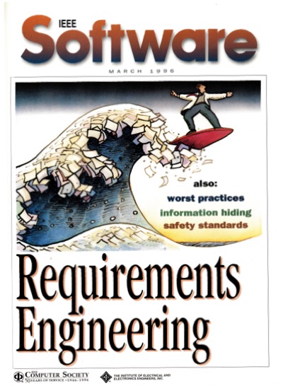 1996, no. 2: requirements engineering: the emerging Wisdom 1996, no. 2: requirements engineering: the emerging Wisdom