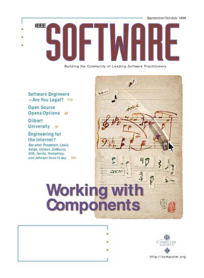 1998, no. 5: working with components 1998, no. 5: working with components