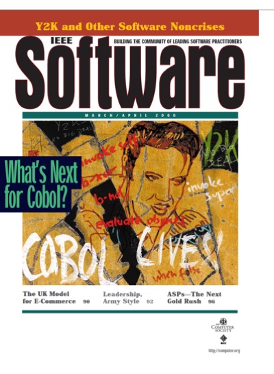 2000, no. 2: what's next for cobol 2000, no. 2: what's next for cobol