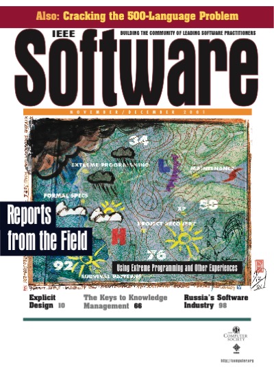 2001, no. 6: reports from the field 2001, no. 6: reports from the field