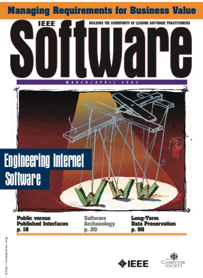 2002, no. 2: engineering internet software 2002, no. 2: engineering internet software