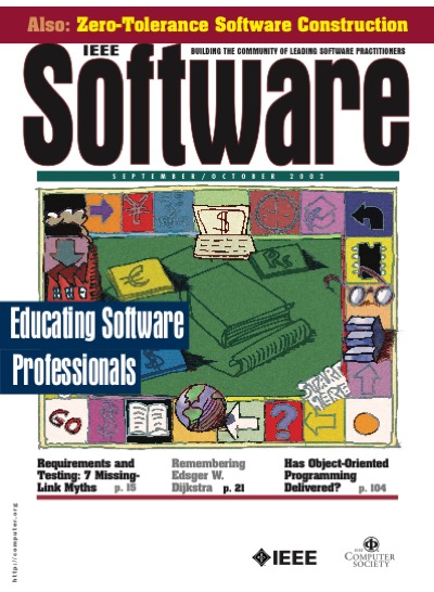 2002, no. 5: educating software professionals 2002, no. 5: educating software professionals