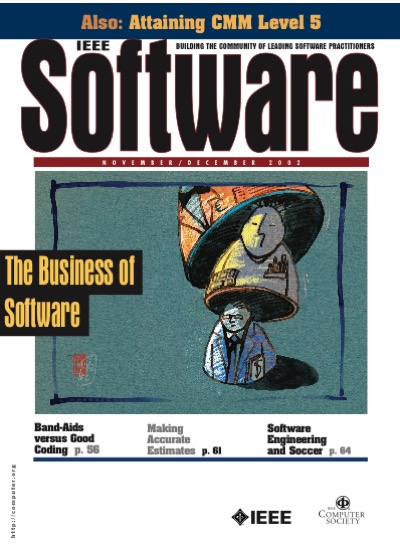 2002, no. 6: the business of software 2002, no. 6: the business of software