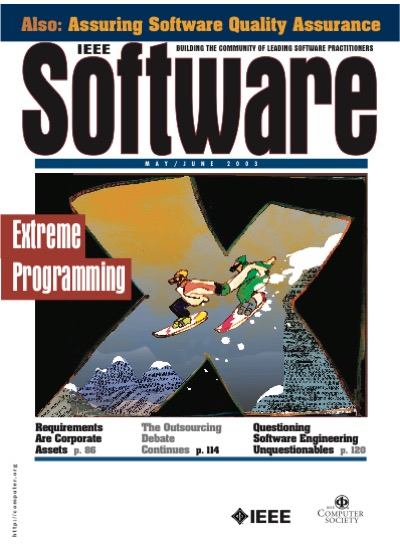 2003, no. 3: extreme programming 2003, no. 3: extreme programming
