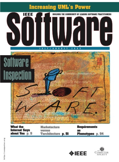 2003, no. 4: software inspection 2003, no. 4: software inspection
