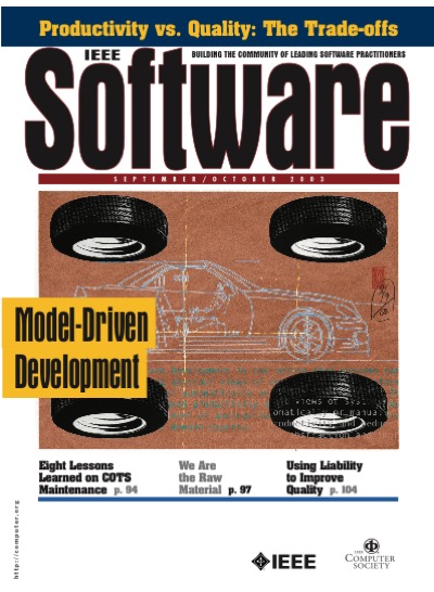 2003, no. 5: model-driven development 2003, no. 5: model-driven development