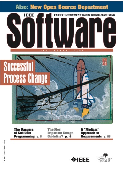 2004, no. 4: successful process change 2004, no. 4: successful process change