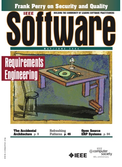 2006, no. 3: requirements engineering 2006, no. 3: requirements engineering