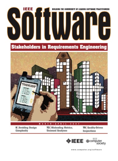 2007, no. 2: stakeholders in requirements engineering 2007, no. 2: stakeholders in requirements engineering