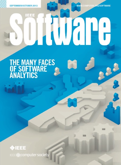 2013, no. 5: the many faces of software analytics 2013, no. 5: the many faces of software analytics
